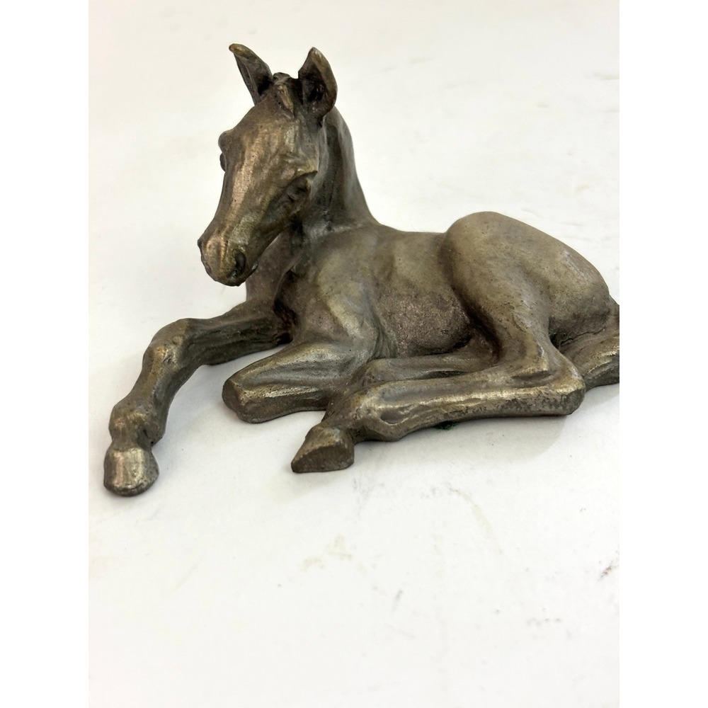 Hudson Pewter Baby Horse Colt Figurine No 851 Made in USA Equestrian